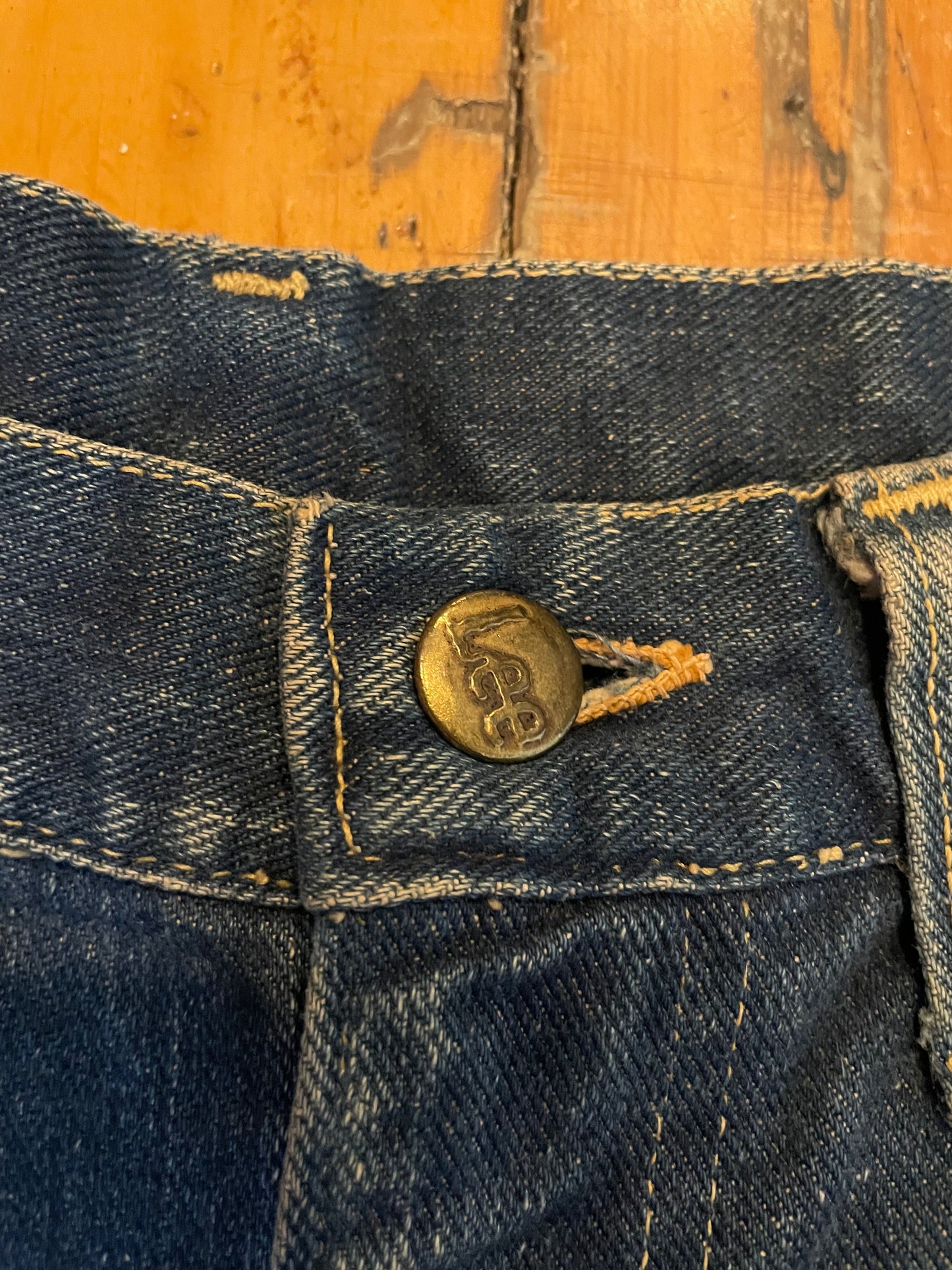 1970’s Lee Riders Studded Denim Shorts