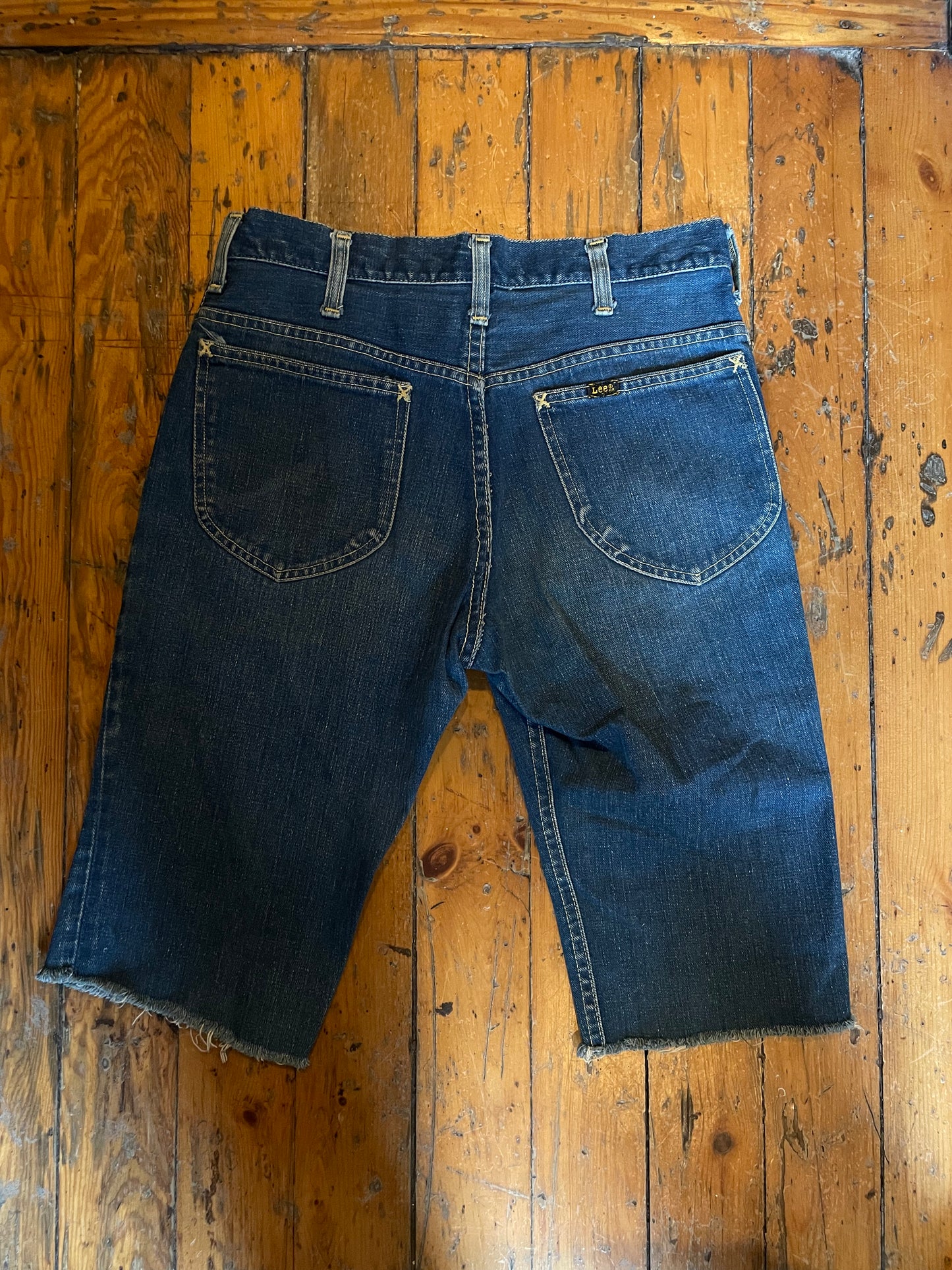 1970’s Lee Riders Studded Denim Shorts