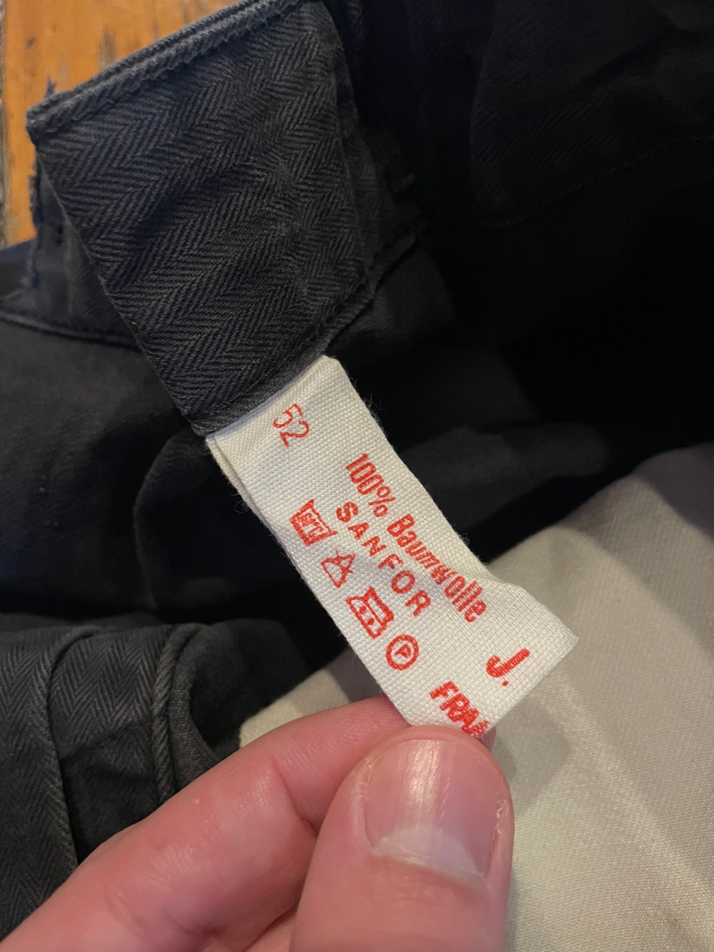 1993 European HBT Buckle-Back Pants