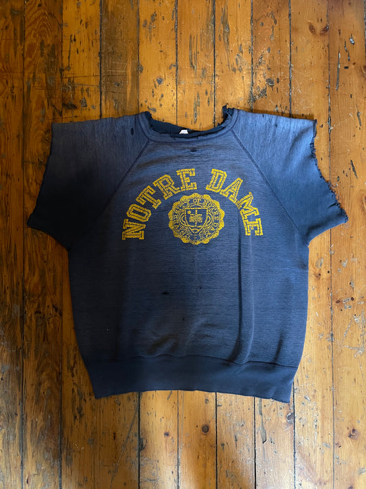 1950’s Champion Distressed Notre Dame Sweatshirt