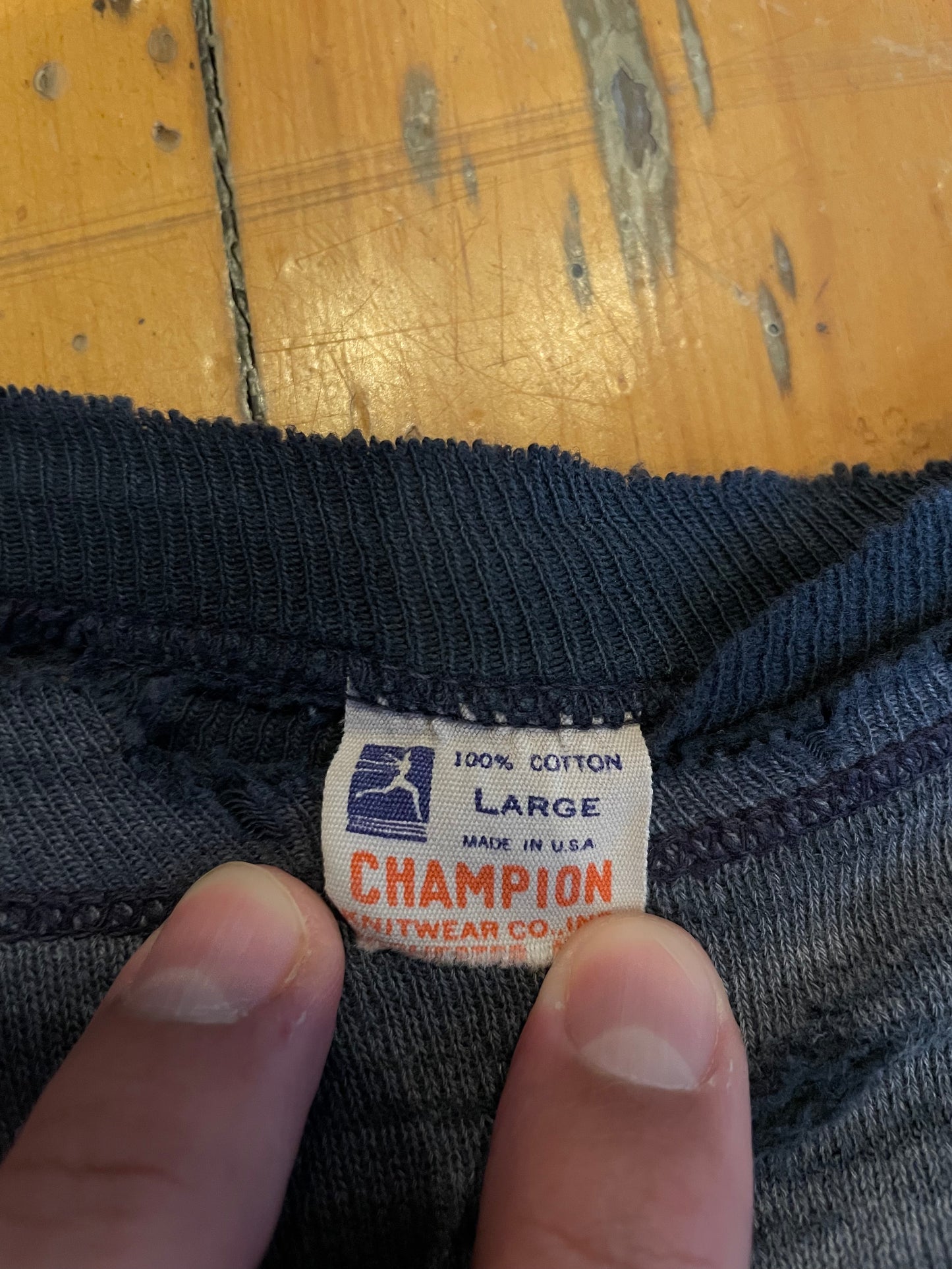 1950’s Champion Distressed Notre Dame Sweatshirt