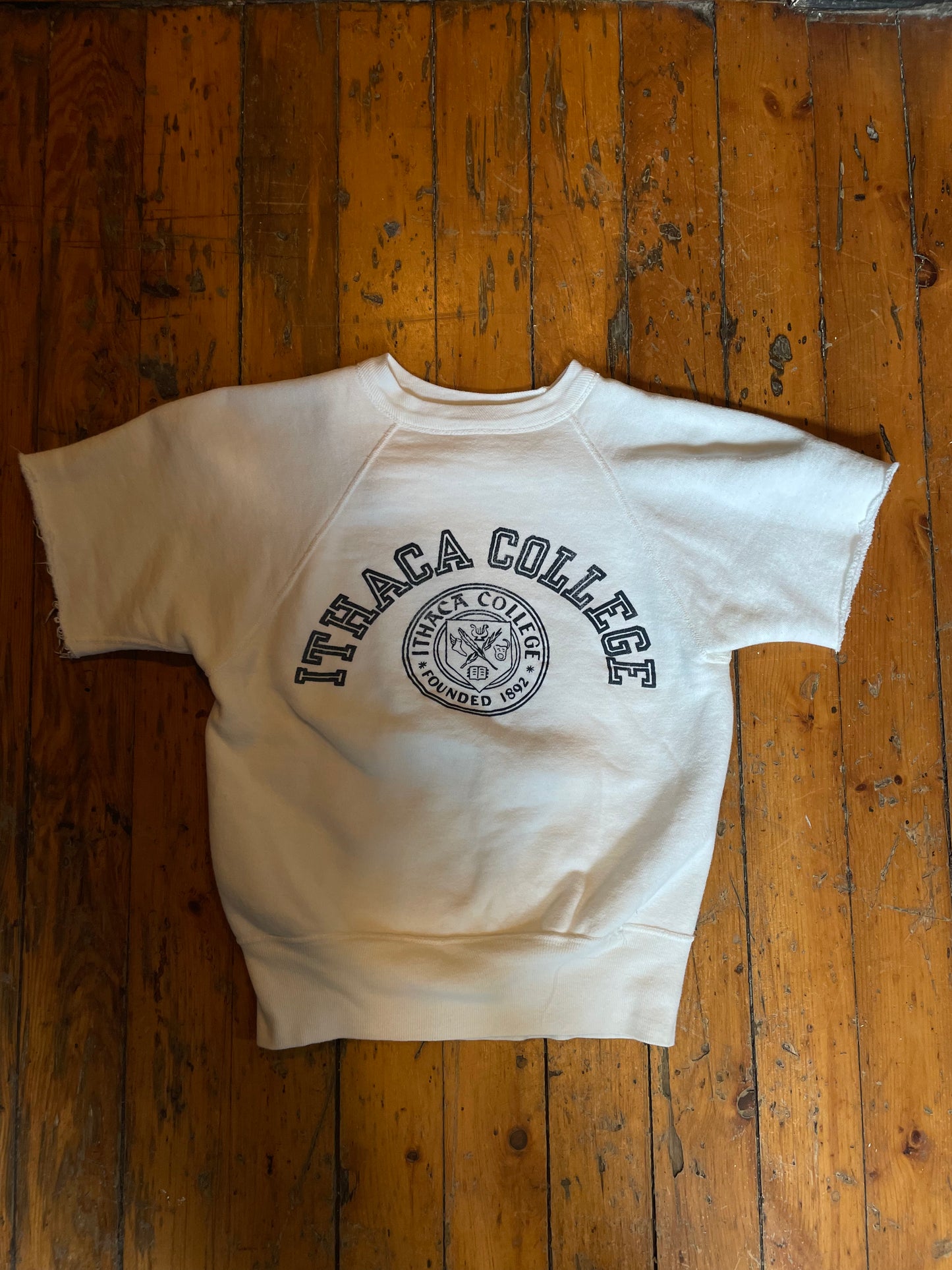 1950’s Champion Ithaca College Cut Off Sweatshirt