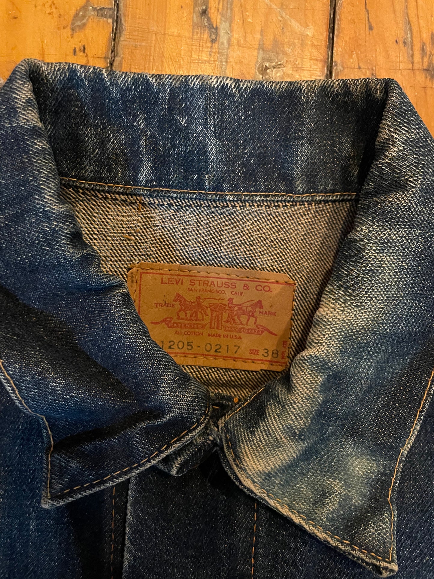 1960’s Big E Levi’s 71205 Type III Denim Jacket