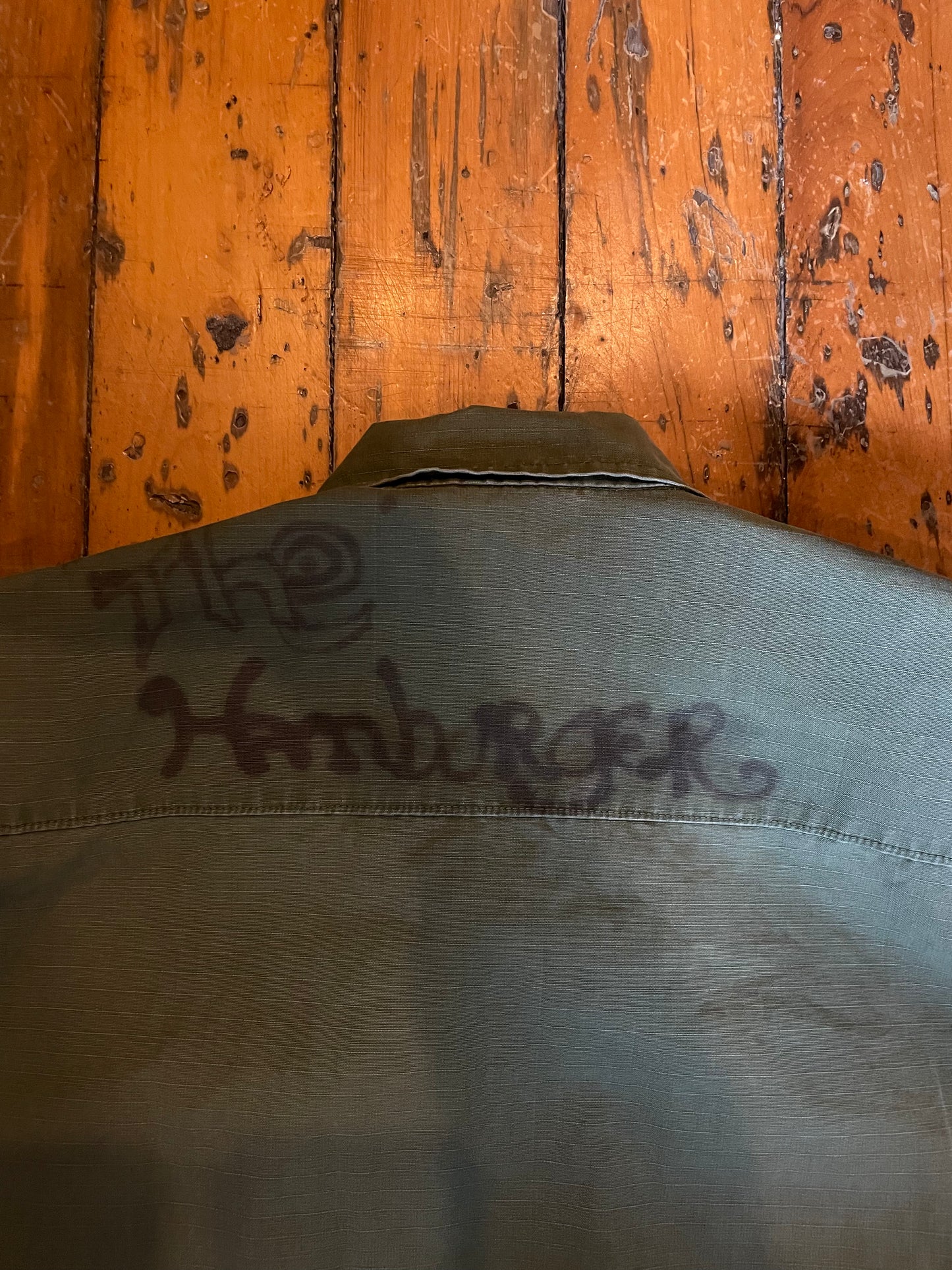 1968 Vietnam War OG-107 Slant Pocket Combat Jacket