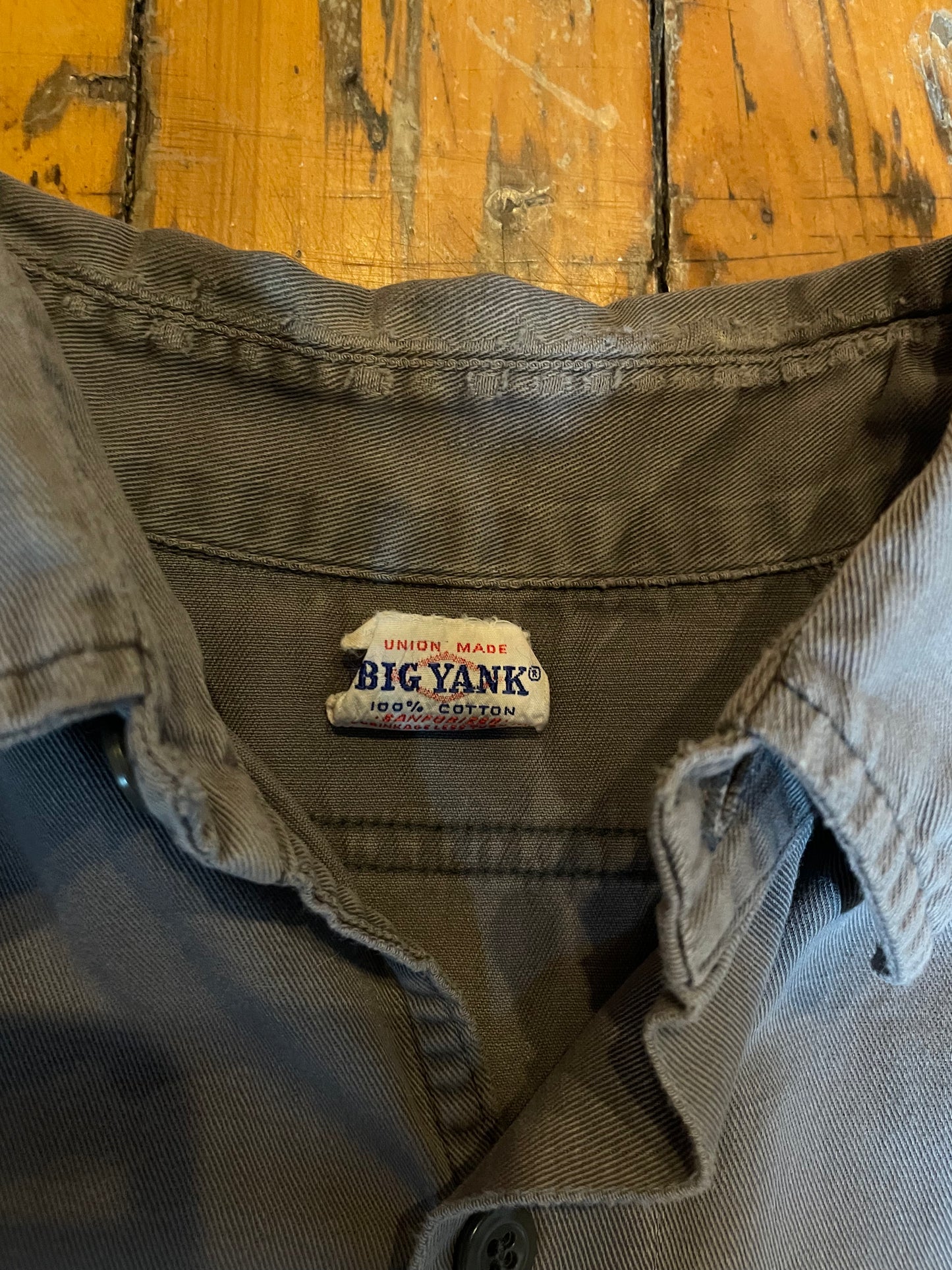 1960’s Sanforized Big Yank Work Shirt