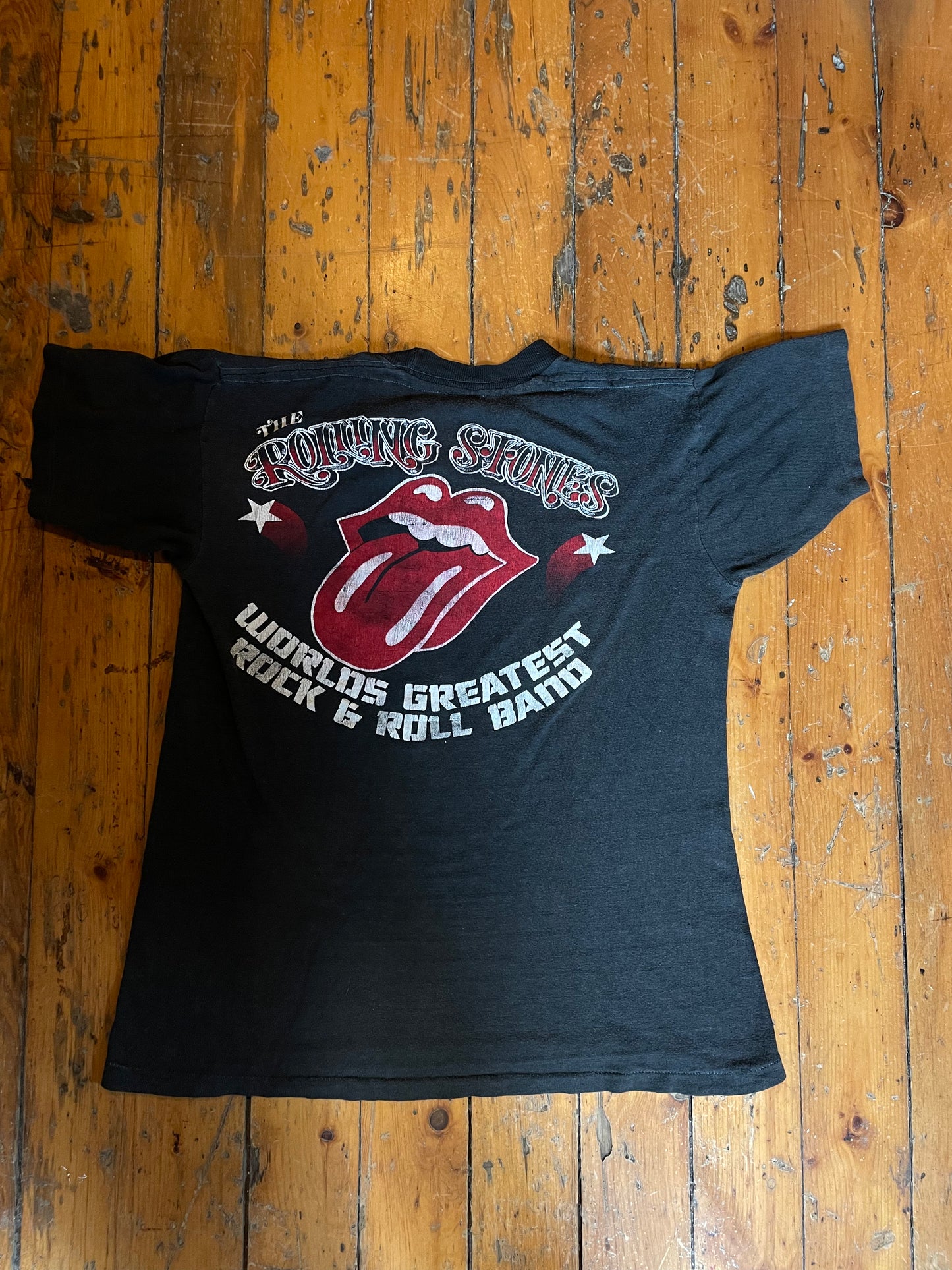 1978 Rolling Stones Parking Lot Bootleg Tour T-Shirt